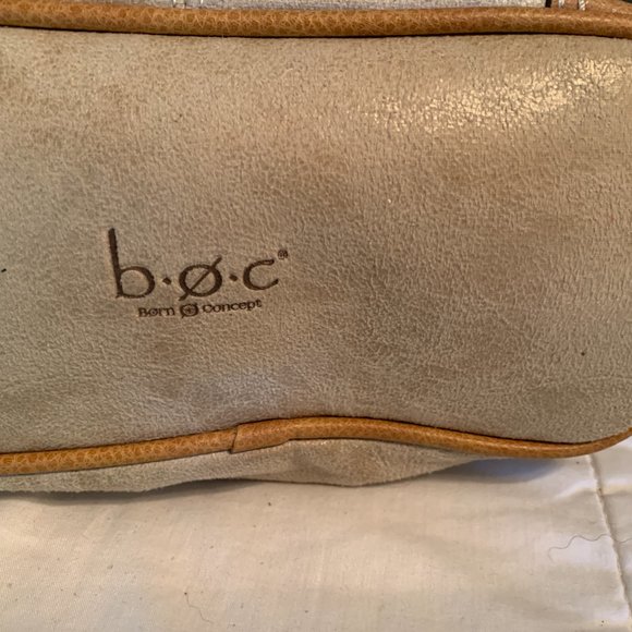 PURSE - BOC Crossbody Shoulder Handbag Purse brown tan Born Concept & Power Bank - Picture 7 of 16